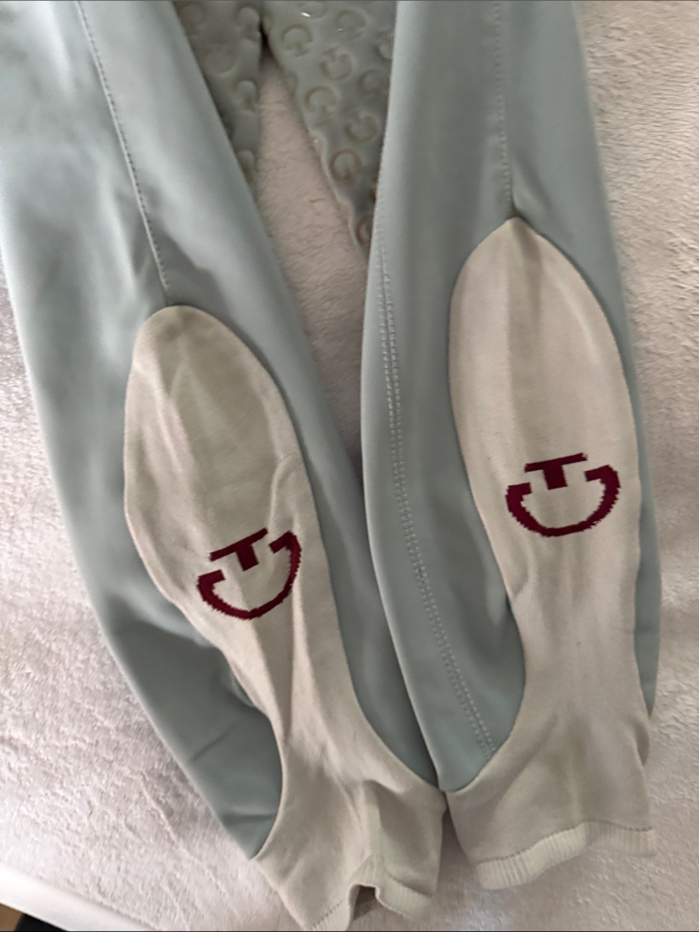 Cavalleria Toscana light blue breeches size 12 kids - Picture 5 of 12
